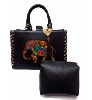 DUO COSMETIQUERA Y BOLSA DE PIEL